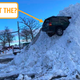 Illustration for article titled Nobody Knows Why This Jeep Grand Cherokee Is Stuck In A Huge Snow Mound But I Have An Idea (UPDATE)